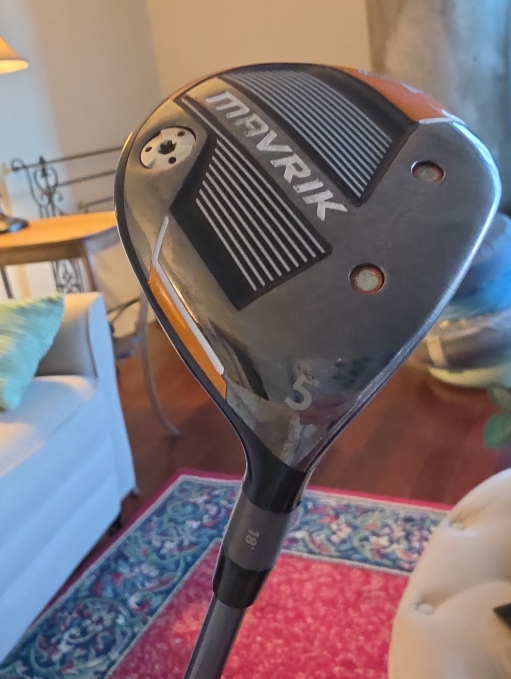 Callaway Mavrik 5 Wood - Black and Orange